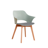 Beny Modern Plastic Cushion Side Chair - Gavisco Office Furniture